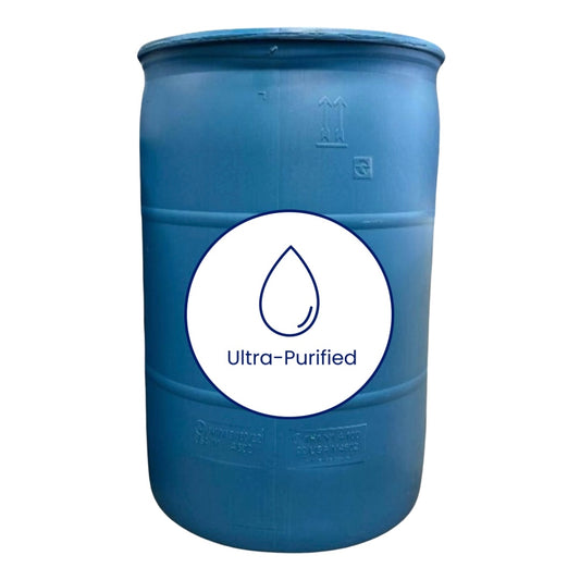 55 Gallon Drum Delivered w/ Ultra-Purified Water