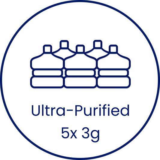 5x 3-Gallon Ultra-Purified Water Delivery (15g)