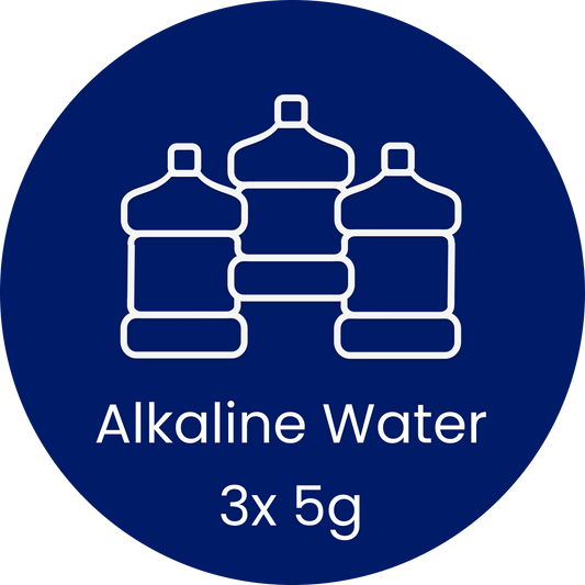 3x 5 Gallon Alkaline Water Delivery (15g)