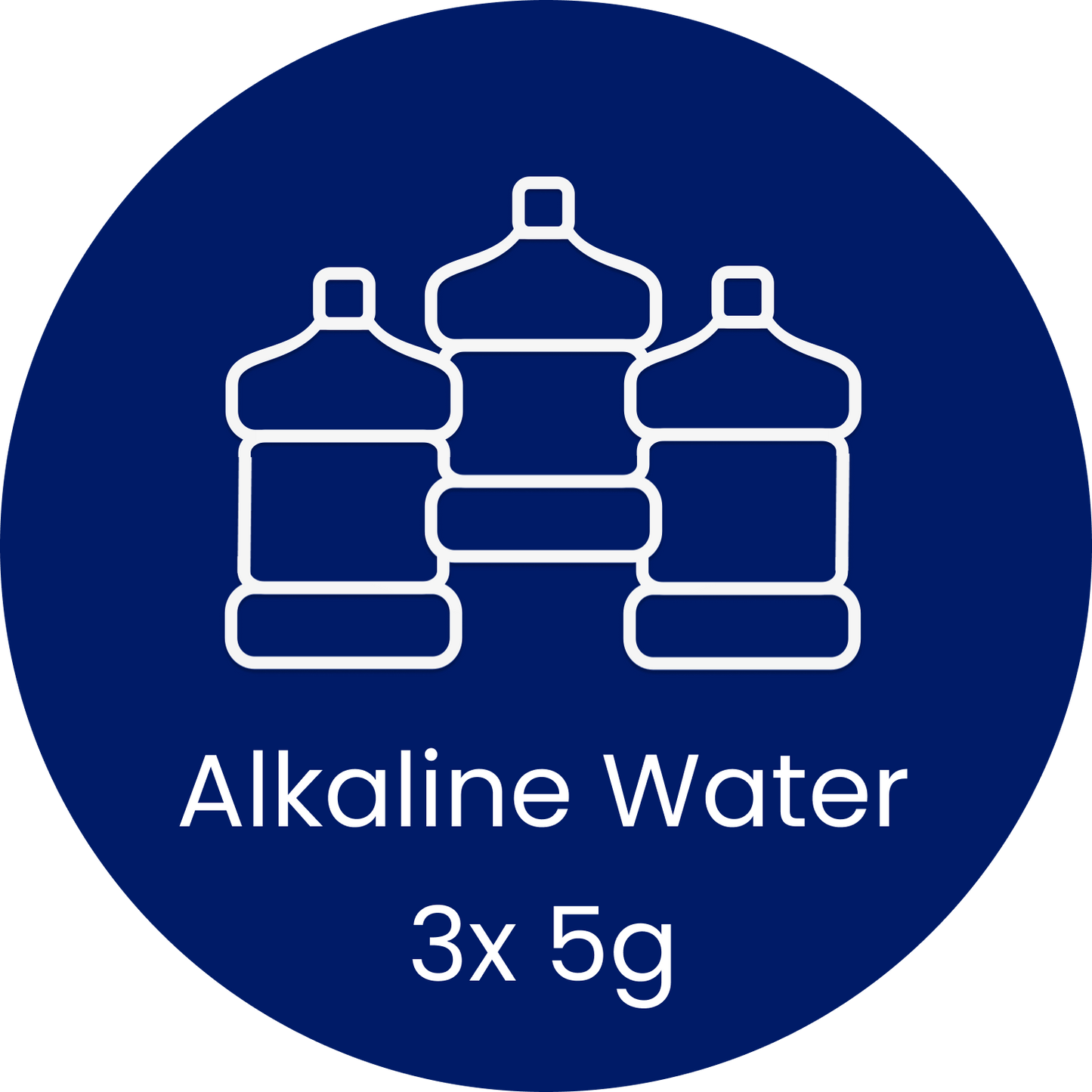 3x 5g Alkaline (15g)