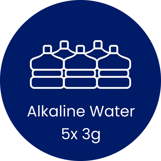 5x 3-Gallon Alkaline Water Delivery (15g)