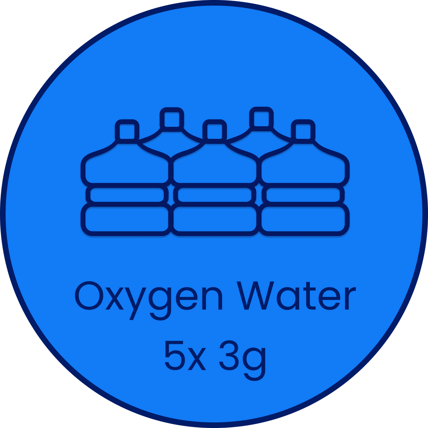 5x 3-Gallon Oxygen Water Delivery (15g)