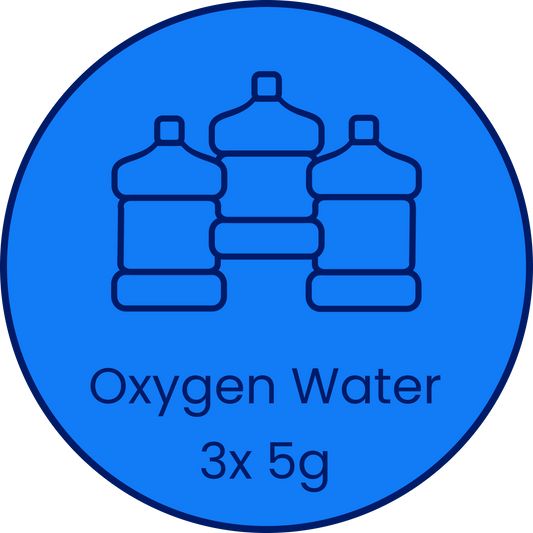 3x 5g Oxygen Water (15g)
