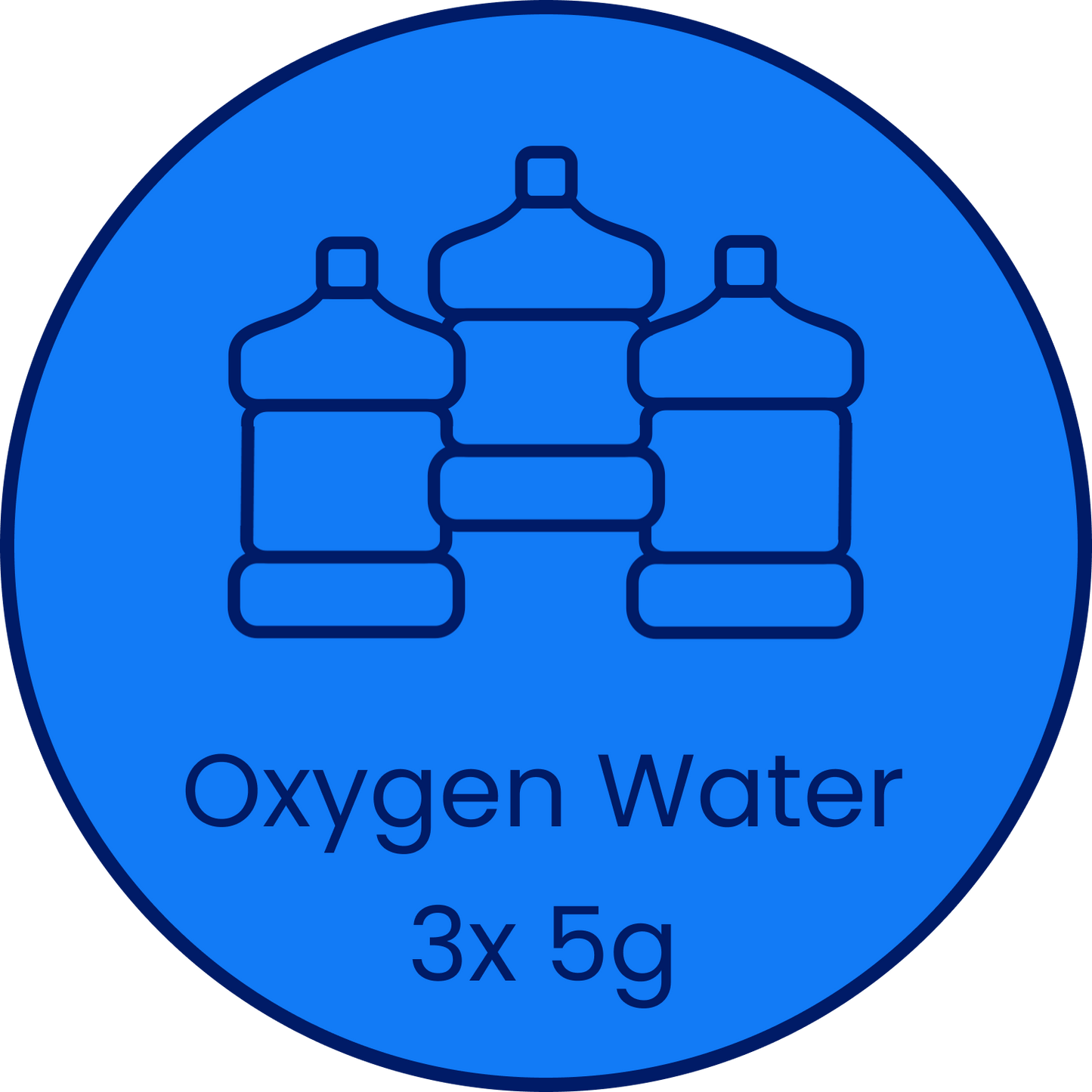 3x 5 Gallon Oxygen Water Delivery (15g)