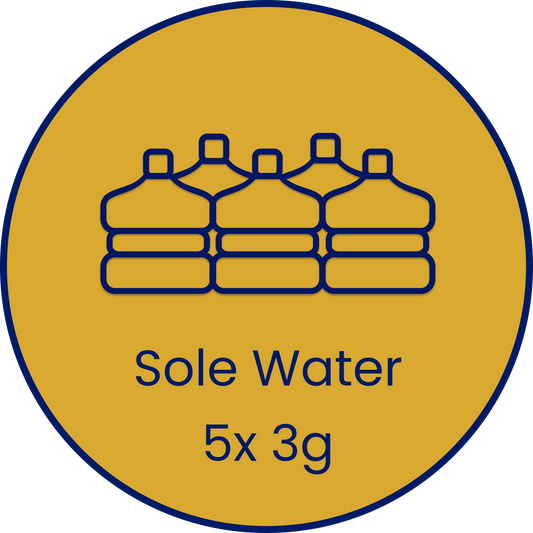 5x 3g Sole Water (15g)