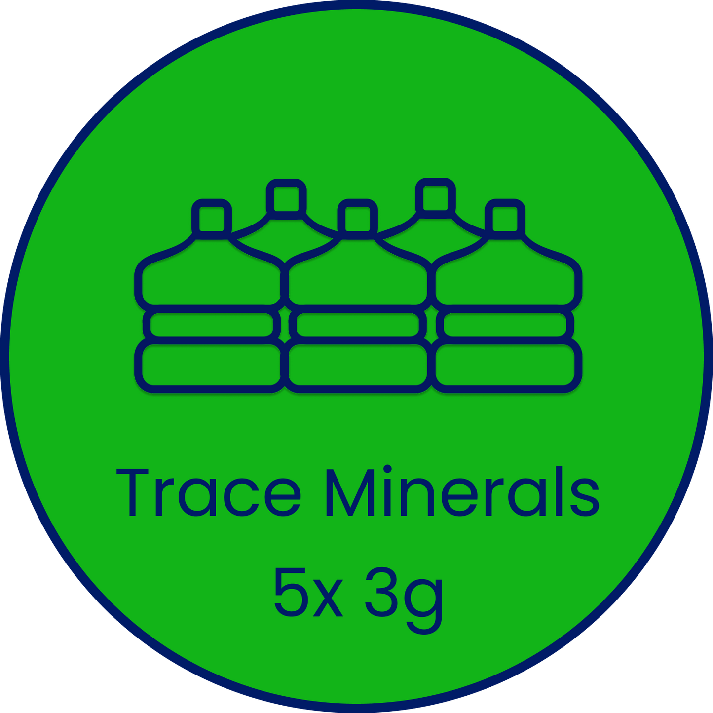 5x 3-Gallon Trace Mineral Water Delivery (15g)