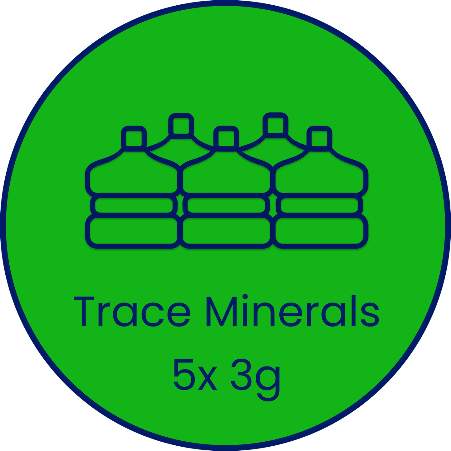 5x 3g Trace Mineral Water (15g)