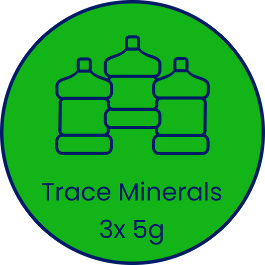 3x 5g Trace Mineral Water (15g)