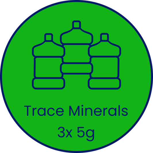 3x 5 Gallon Trace Mineral Water Delivery (15g)