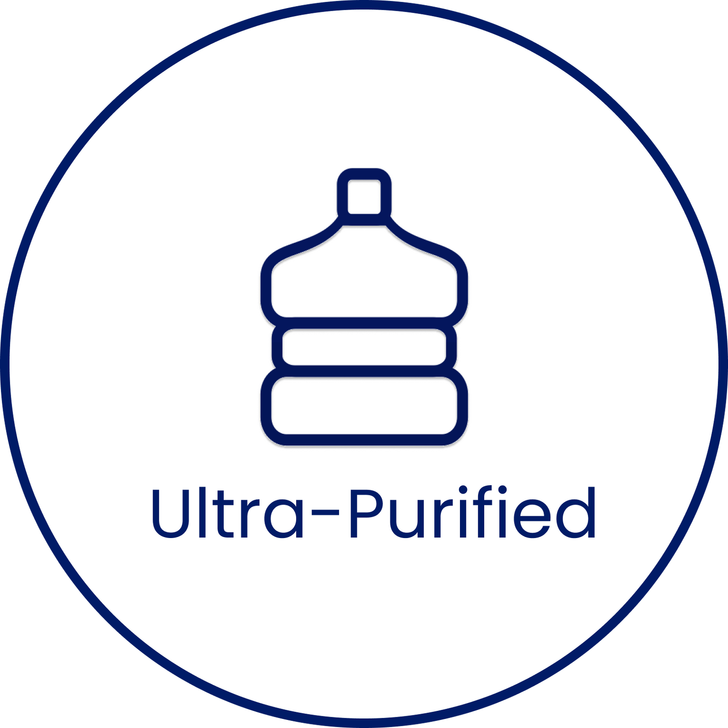 Add-on 3 Gallon Ultra-Purified Water