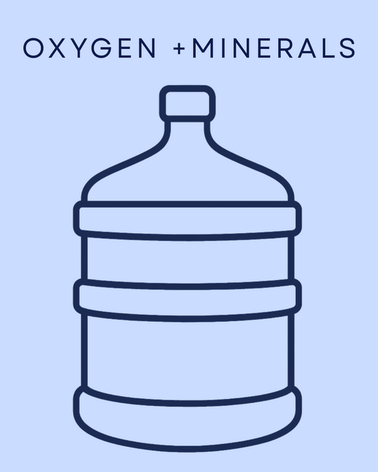 Oxygen+Mineral Water Delivery (15g)