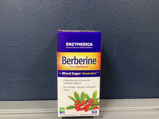 Enzymedica Berberine 60 Capsules