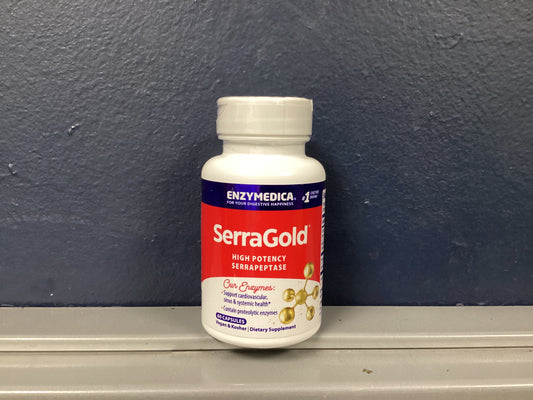 Enzymedica SerraGold 60 Capsules